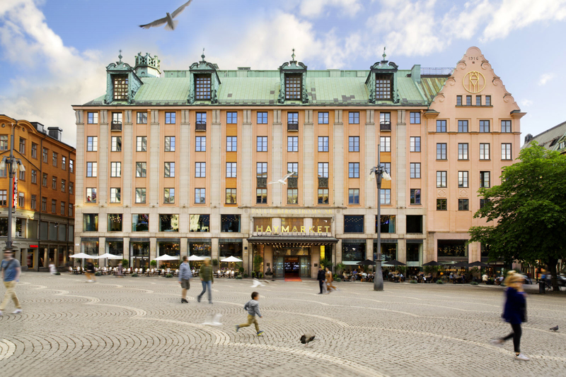 Vi rekommenderar ett besök på Haymarket på Scandic på dagstid...