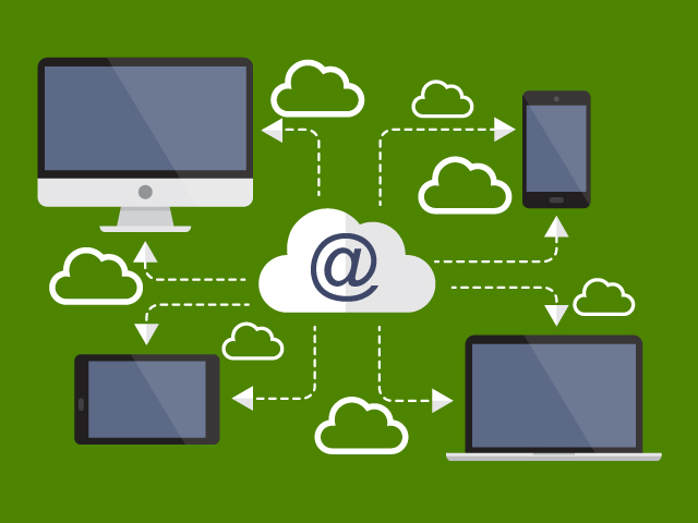 BYOD och affärssystem i molnet. Bild: Freepik