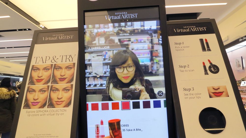 Tina Banh-Skybrand på Sephora i New York