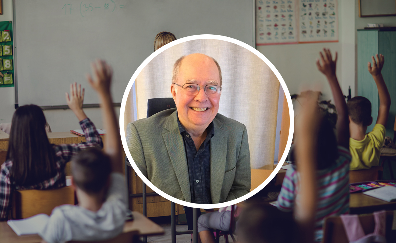 Per Wikström arbetar med skolfrågor i Säters Kommun