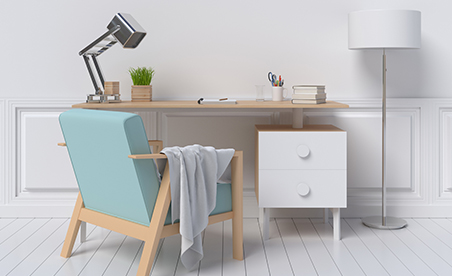 Snygg minimalism med utrymme för trivsel.