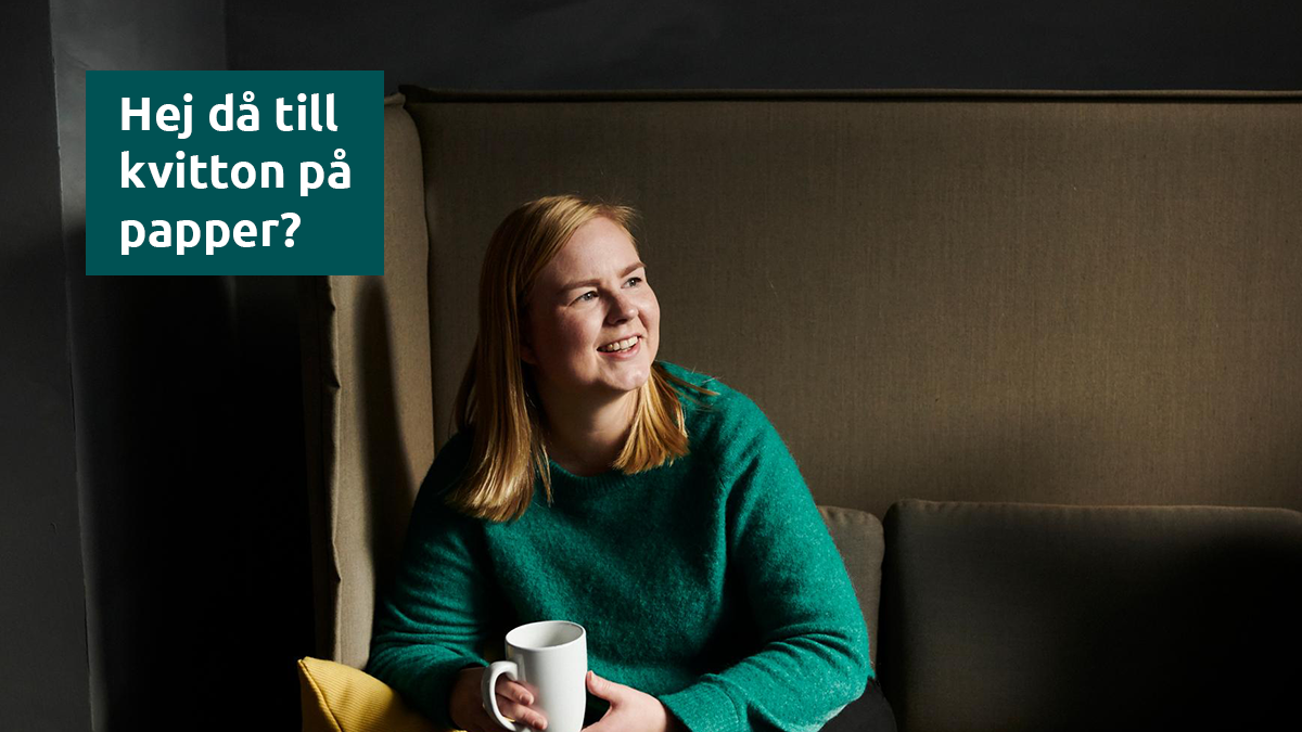 Hej då till kvitton på papper?