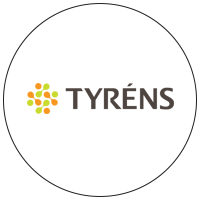 Tyréns är nöjd användare av Spendency