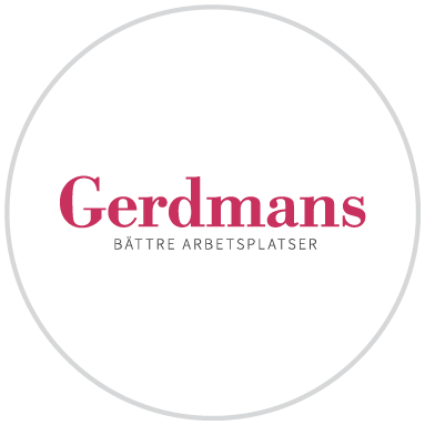 Rabatt på kontorsinredning och möbler från Gerdmans