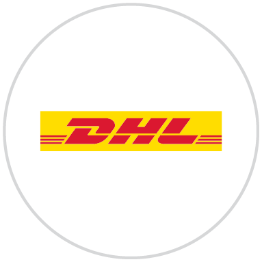 Logga DHL - Skandia 