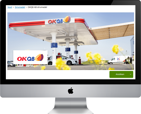 Spara pengar på drivmedel hos OKQ8 med Visma Advantages rabatt