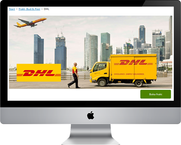 Spara pengar på frakt med DHL genom Visma Advantage