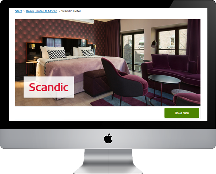 Spara pengar på hotell och konferens hos Scandic med Visma Advantages rabatter